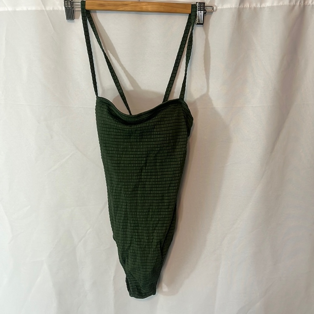 Kono sol 1 piece bikini green